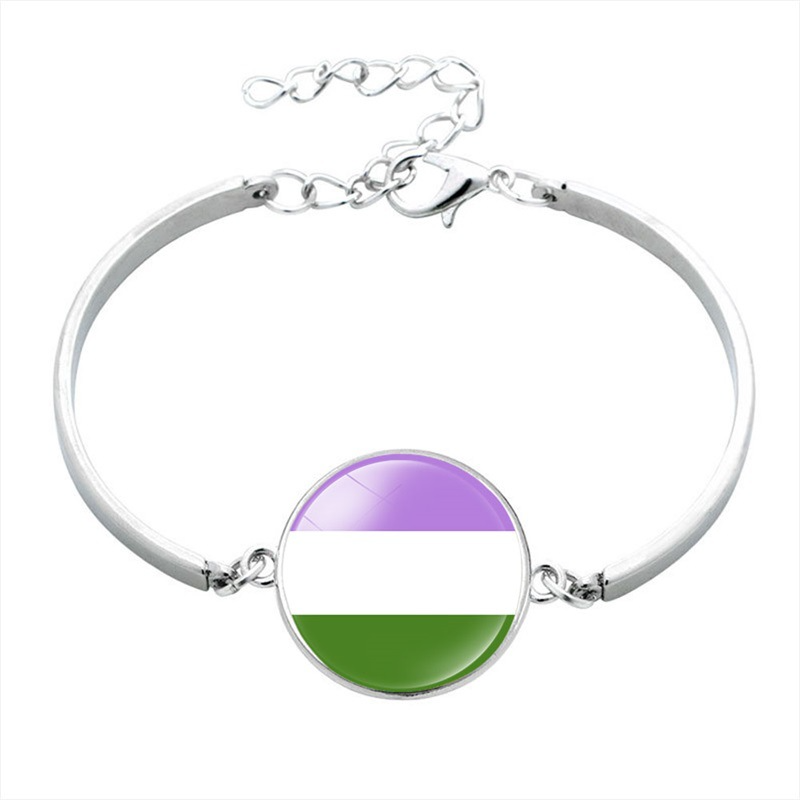 LGBT Bracelet Queer Medal Flag