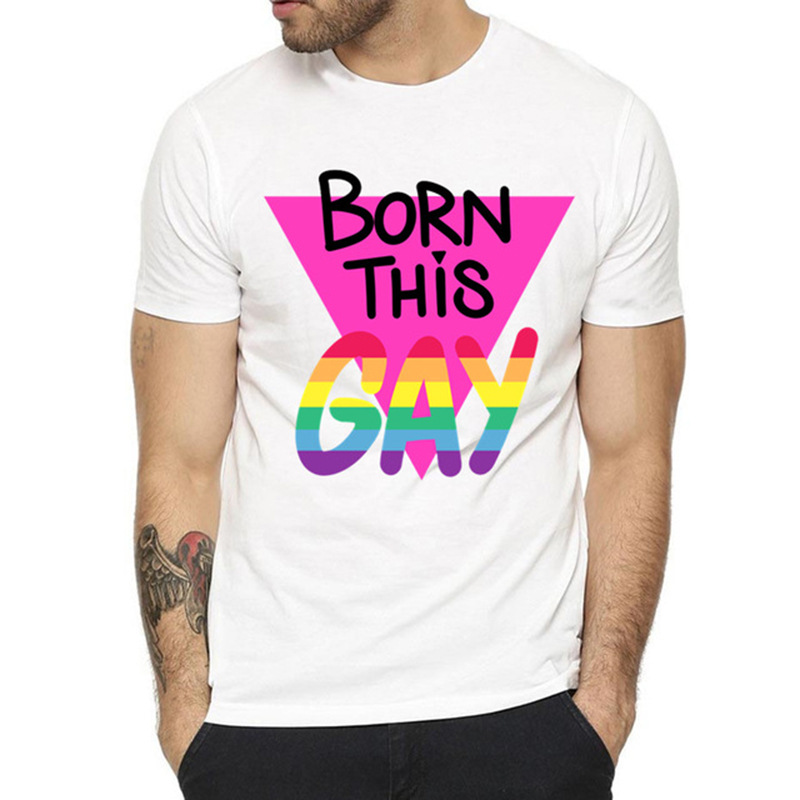 T-shirt born this gay