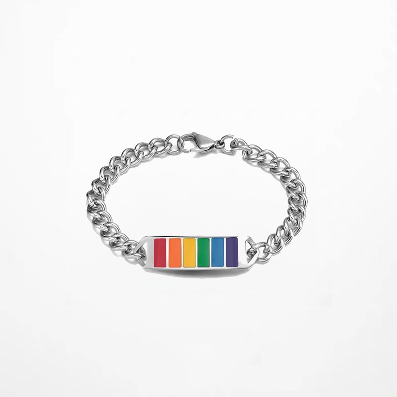Stunning Steel pride Bracelet