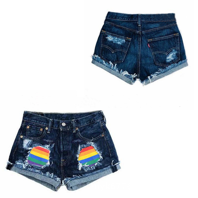 Pride jeans short