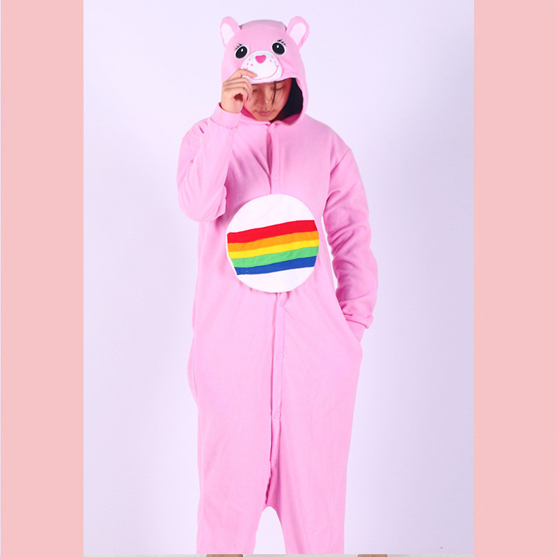 LGBT Flag Pink Bear Costume