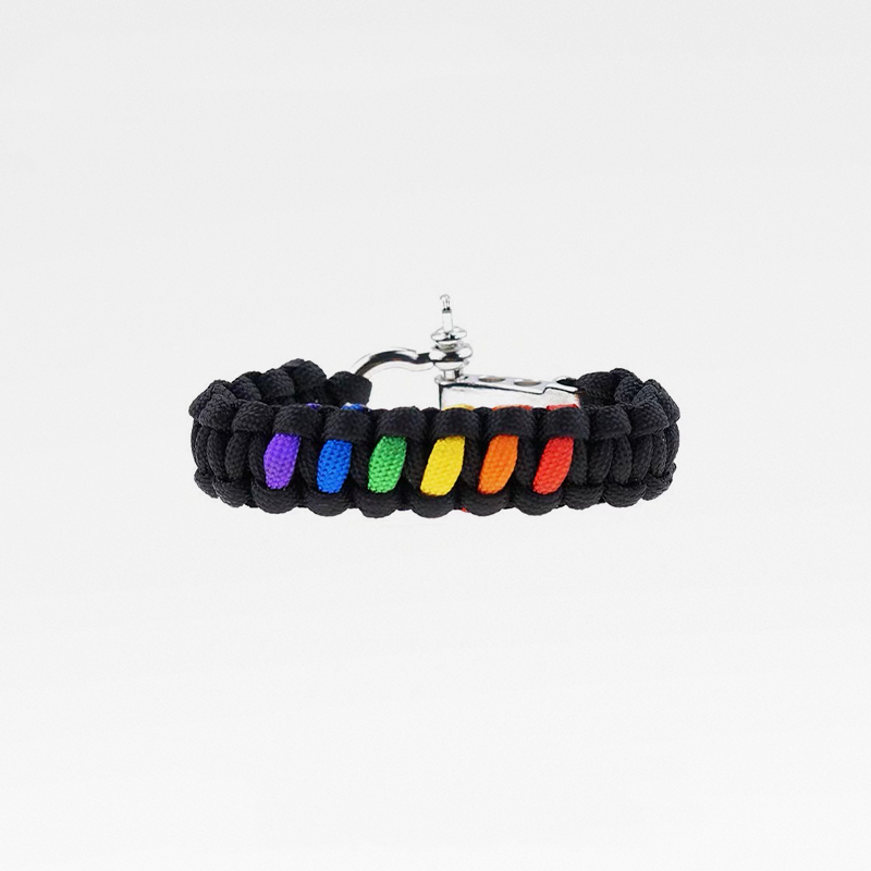 Pride paracord bracelet