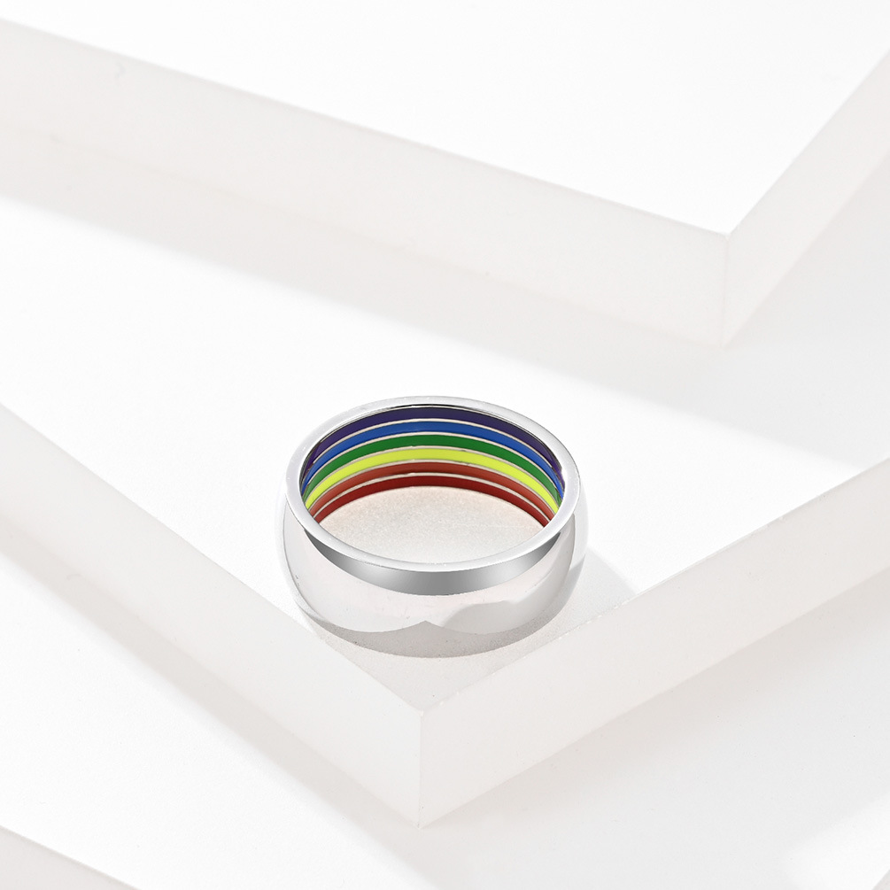 Rainbow Inner LGBT Ring