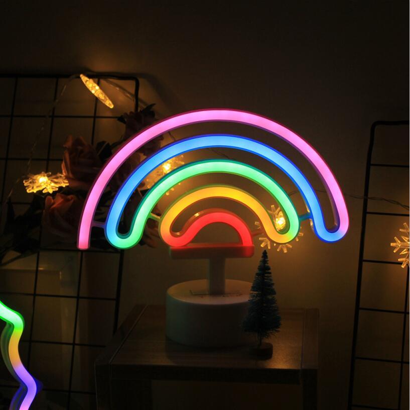 Pride rainbow light neon lamp