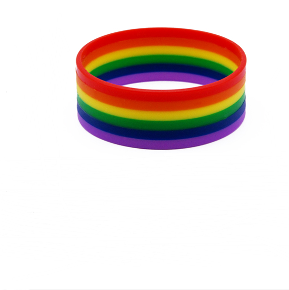 LGBT Wristband Set of 3