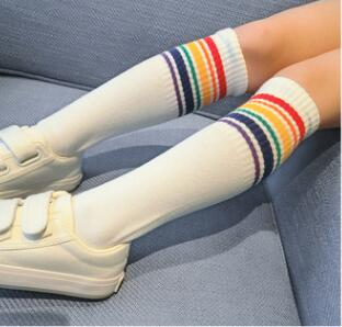 Rainbow Mid-Calf Socks