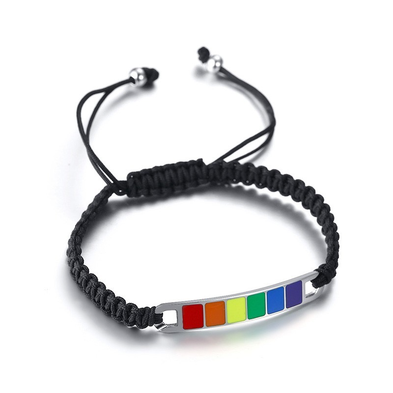 Rainbow Woven Bracelet
