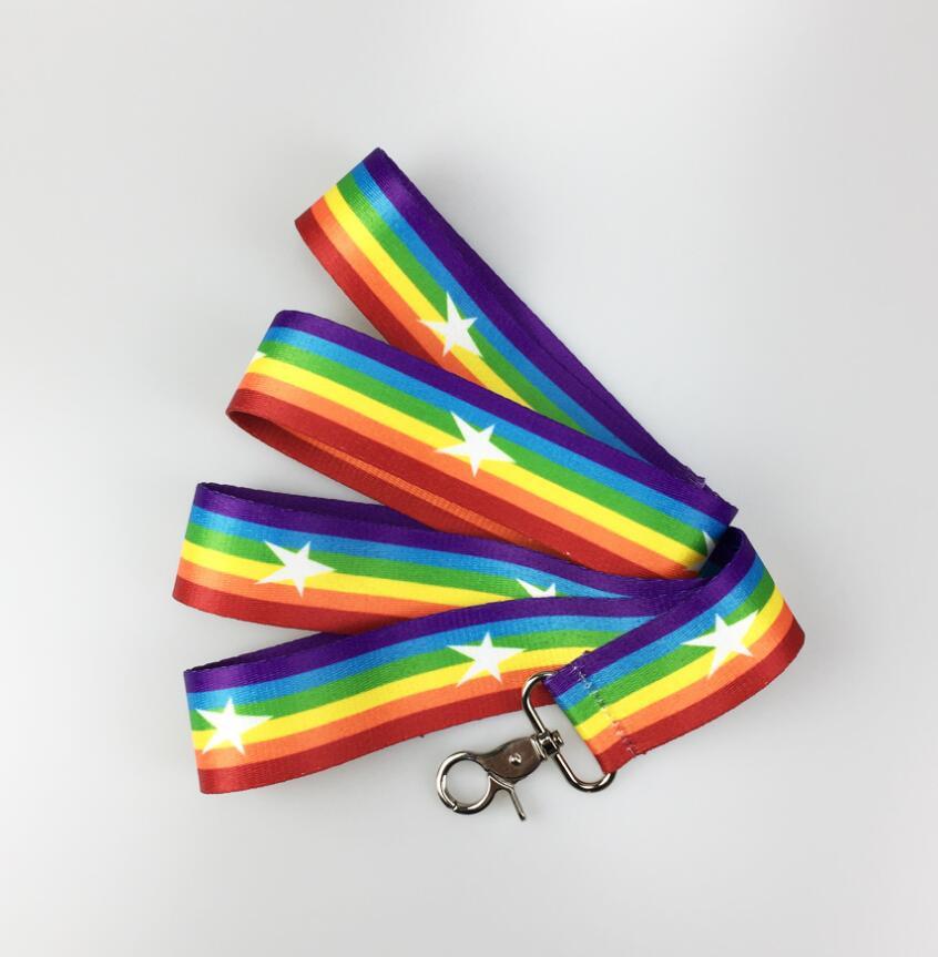 rainbow leash for dog