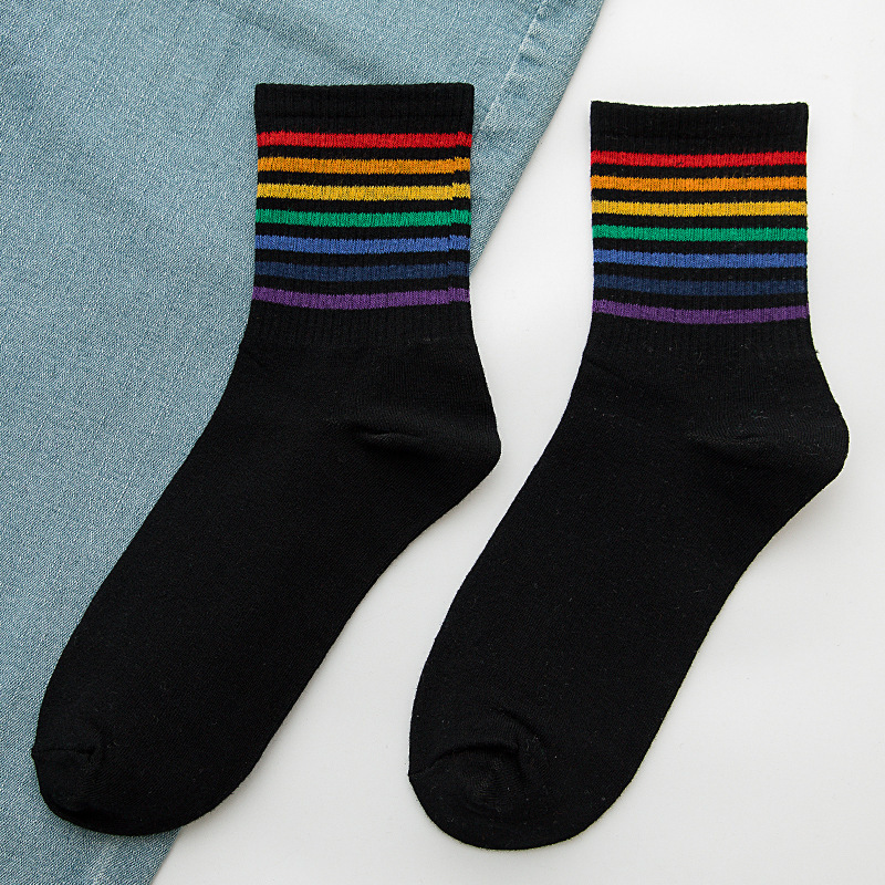 Rainbow socks