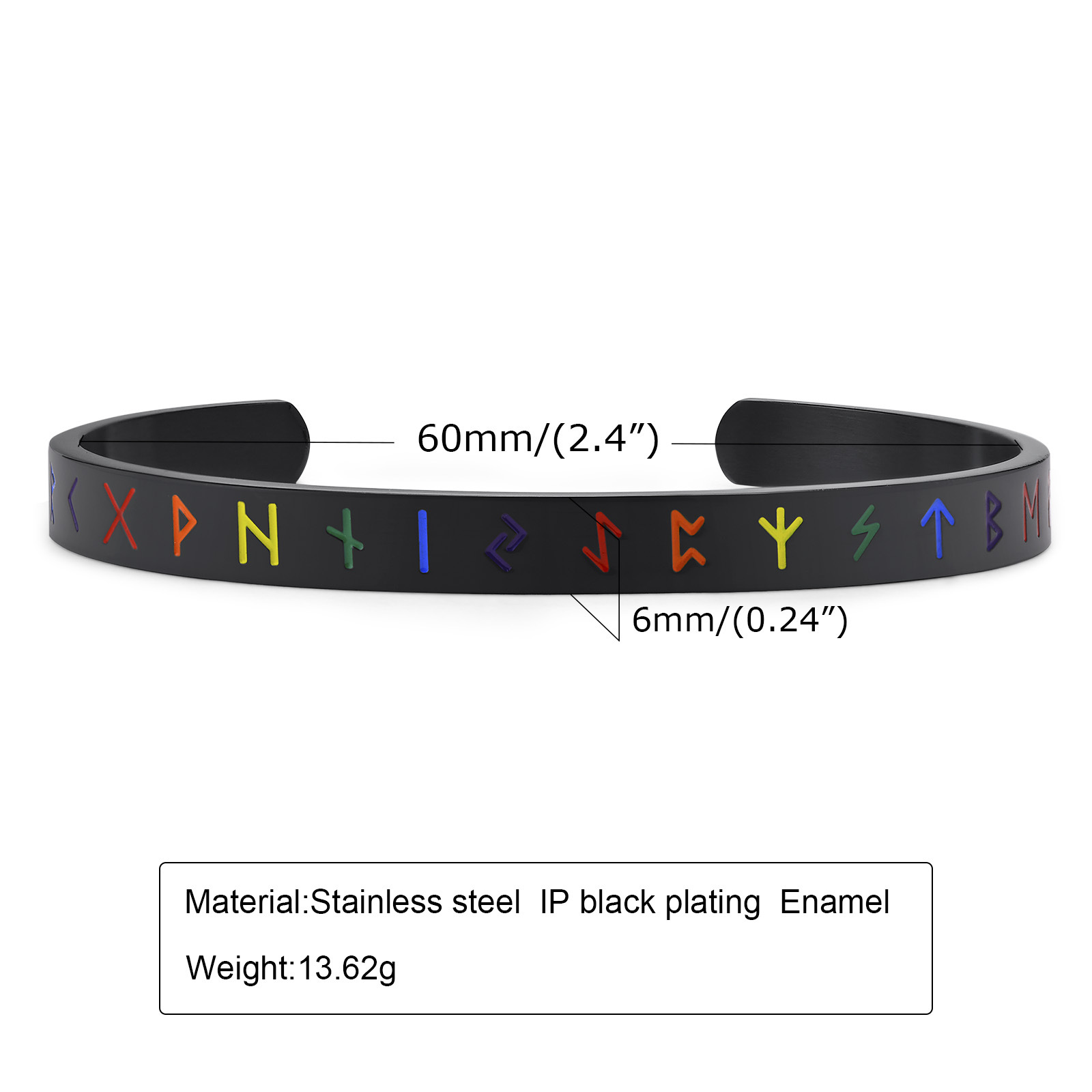 Rainbow pride bracelet