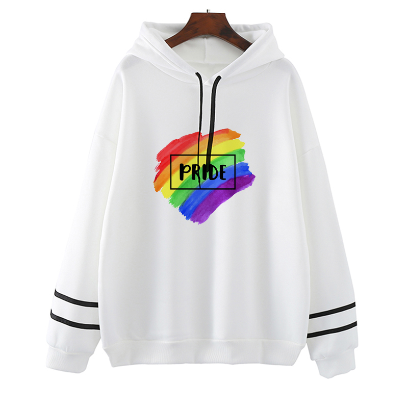 LGBT cat ear hooded sweatshirt