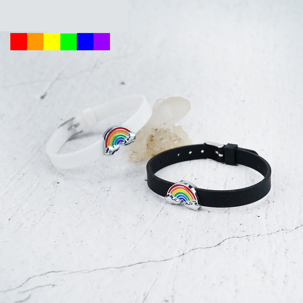 Rainbow lgbt bracelet