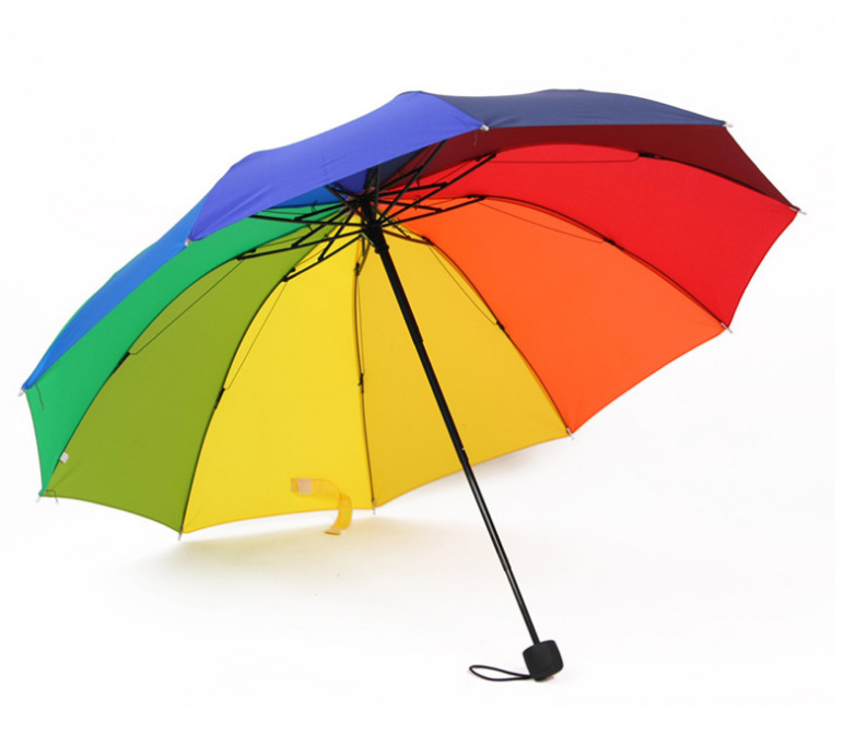 Rainbow pride umbrella