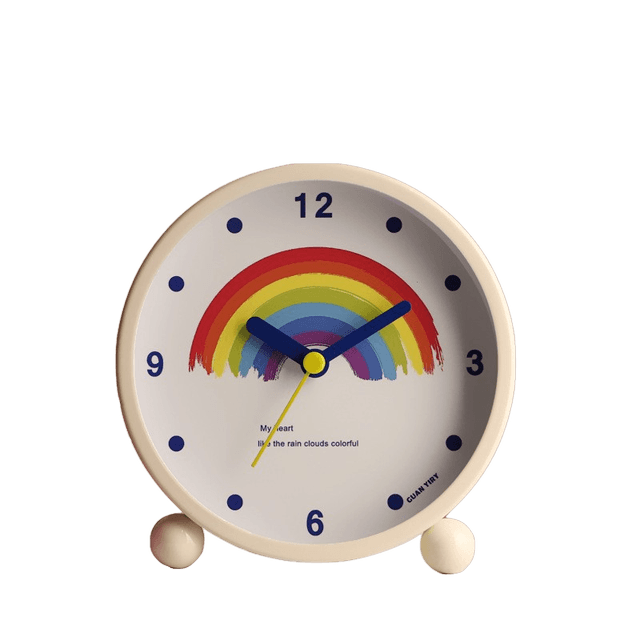Pride rainbow clock