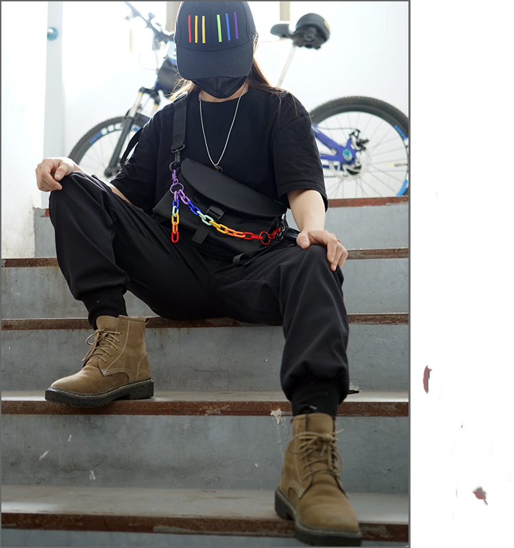 Rainbow Chain LGBT Satchel