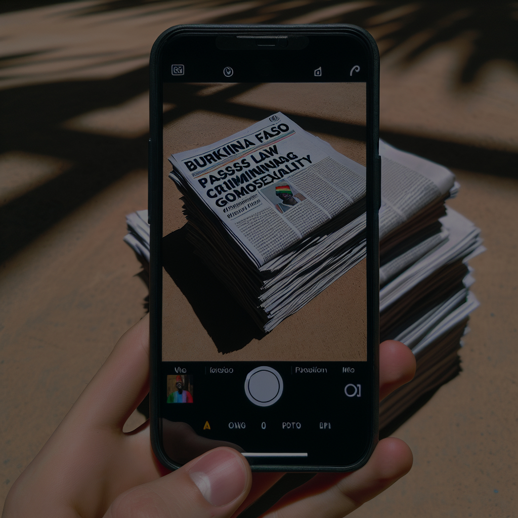 Burkina Faso Passes Law Criminalizing Homosexuality